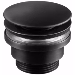 Bottenventil Tapwell 68400 Universal Ej Stängningsbar Matt Svart