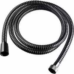 Duschslang Tapwell ZFLO001 Brushed Black Chrome