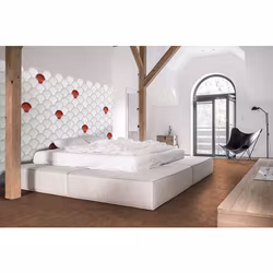 Kakel Sartoria Artigiana Antracite Glossy Le Conchiglie 15x15