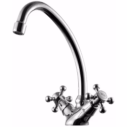 Tvättställsblandare Tapwell Classic VLV 077 Krom