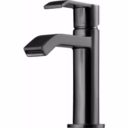 Tvättställsblandare Tapwell VIC071 Brushed Black Chrome
