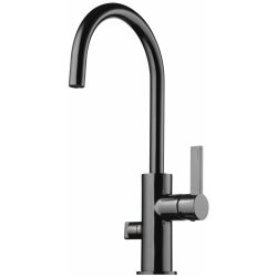 Köksblandare Tapwell ARM184 med Diskmaskinsavstängning Brushed Black Chrome