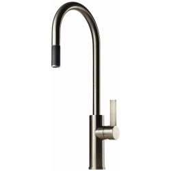 Köksblandare Tapwell ARM185 med Utdragbar Pip Brushed Nickel
