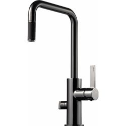 Köksblandare Tapwell ARM887 med Utdragbar Pip Black Chrome