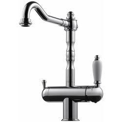 Köksblandare Tapwell Classic FME 184 med Diskmaskinsavstängning, Krom