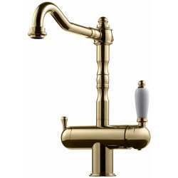 Köksblandare Tapwell Classic FME 184 med Diskmaskinsavstängning, Mässing