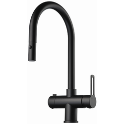 Köksblandare Tapwell RIN 885 med Utdragbar Pip Mattsvart