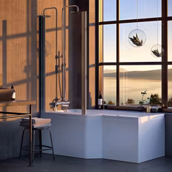 Duschbadkar Nordhem Apelviken Vit