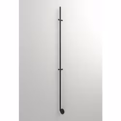 Handdukstork INR Line Mattsvart 1750 mm