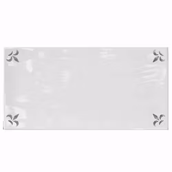 Kakel Flor De Lys Grey Gloss 10x20
