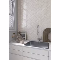 Kakel Memorie Merletto 6,5×13 Glossy