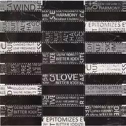 Mosaik Words Black