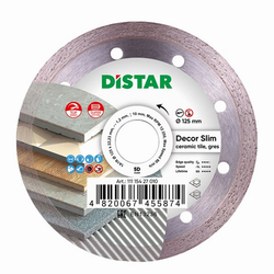 Diamantklinga Distar 22,23 mm Decor Slim