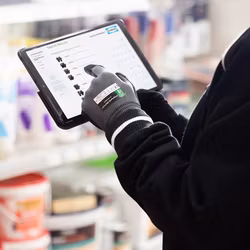 Montagehandske Granberg Touchscreen Kompatibla