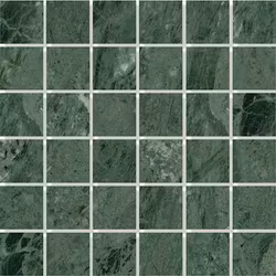 Mosaik Marble Green Polerad Rect 4,8x4,8