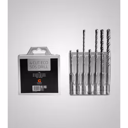 Hammarborr 4Cut ECO SDS drill Set (7 delar)