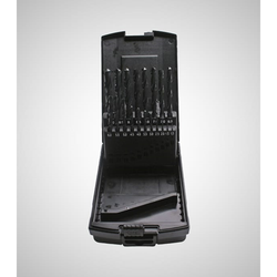 Snabbstålsborr HSS-R Drill Set 1-10 mm (19 delar)