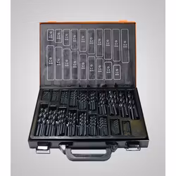 Snabbstålsborr HSS-R Drill Set 1-13 mm (170 delar)