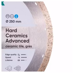 Diamantklinga Distar Hard Ceramics Advanced