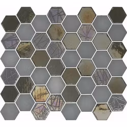 Mosaik Sixties Hexa Grey 5x4,3