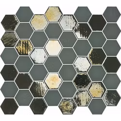 Mosaik Sixties Hexa Khaki 5x4,3