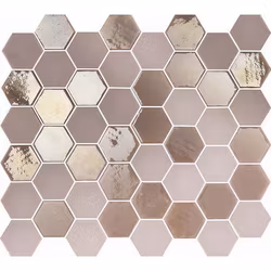 Mosaik Sixties Hexa Pink 5x4,3