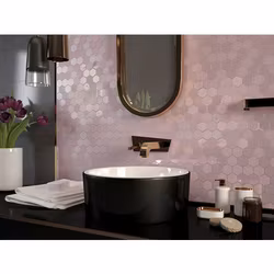 Mosaik Sixties Hexa Pink 5x4,3