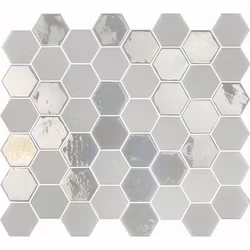 Mosaik Sixties Hexa White 5x4,3