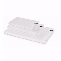 Handduk Möve Waffelpiquee White