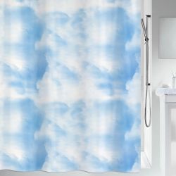 Duschdraperi Spirella Cirrus blue 180x200 cm