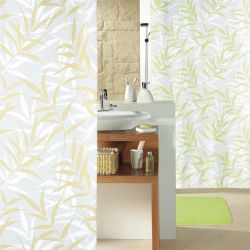 Duschdraperi Spirella Cane light green 180x200 cm