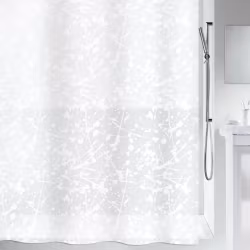 Duschdraperi Spirella Bang white 180x200 cm
