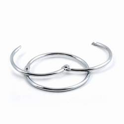Draperiringar Spirella Ringo Chrome 12pcs