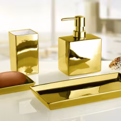 Tandborstmugg Kleine wolke Glamour gold