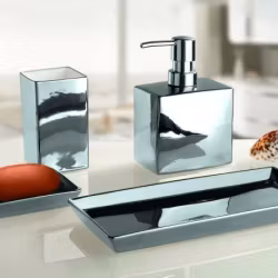 Tvålkopp Kleine wolke Glamour silver