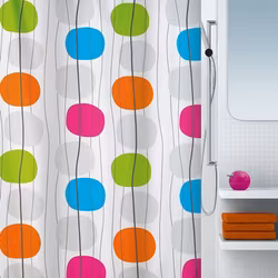 Duschdraperi Spirella Mobile Multi 180x200 cm