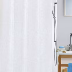 Duschdraperi Spirella Porto White 180x200 cm