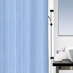 Duschdraperi Spirella Raya Ciel 180x200 cm