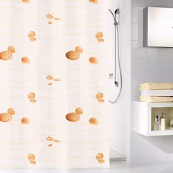 Duschdraperi Kleine Wolke Miami Beige 120x200 cm
