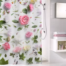 Duschdraperi Kleine Wolke Rosalie Multi 180x200 cm