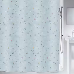 Duschdraperi Spirella Swimming Blue 180x200 cm