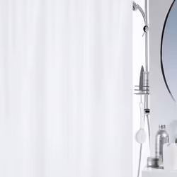 Duschdraperi Spirella Altro White 180x200 cm