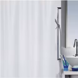 Duschdraperi Spirella Maya White 180x200 cm