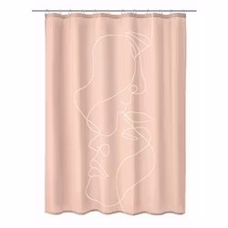 Duschdraperi Kleine Wolke Face Pearl 180x200 cm