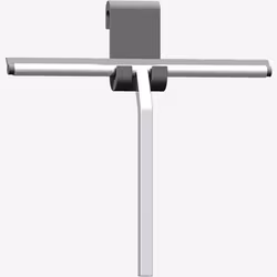 Duschskrapa Dansani Krom Inkl. Grå Silikonkrok