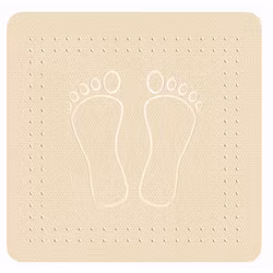 Halkskyddsmatta Kleine Wolke Foot Sandbeige (Fler varianter)