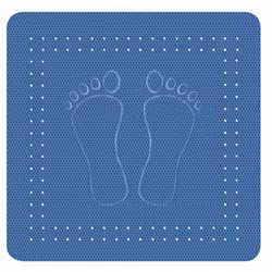 Halkskyddsmatta Kleine Wolke Foot Blau (Fler varianter)
