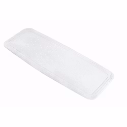 Halkskyddsmatta Kleine Wolke Arosa Weiss 36x92 cm