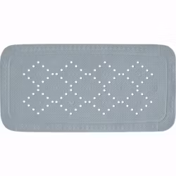 Halkskyddsmatta Spirella Alaska Light Grey (Fler varianter)