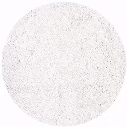 Badrumsmatta Spirella Highland White 60 cm Rund